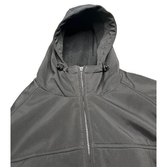 Endurance XL Black Softshell Winter Jacket W/ Hood Gorpcore Utility SNOWBOARDING - Picture 16 of 16